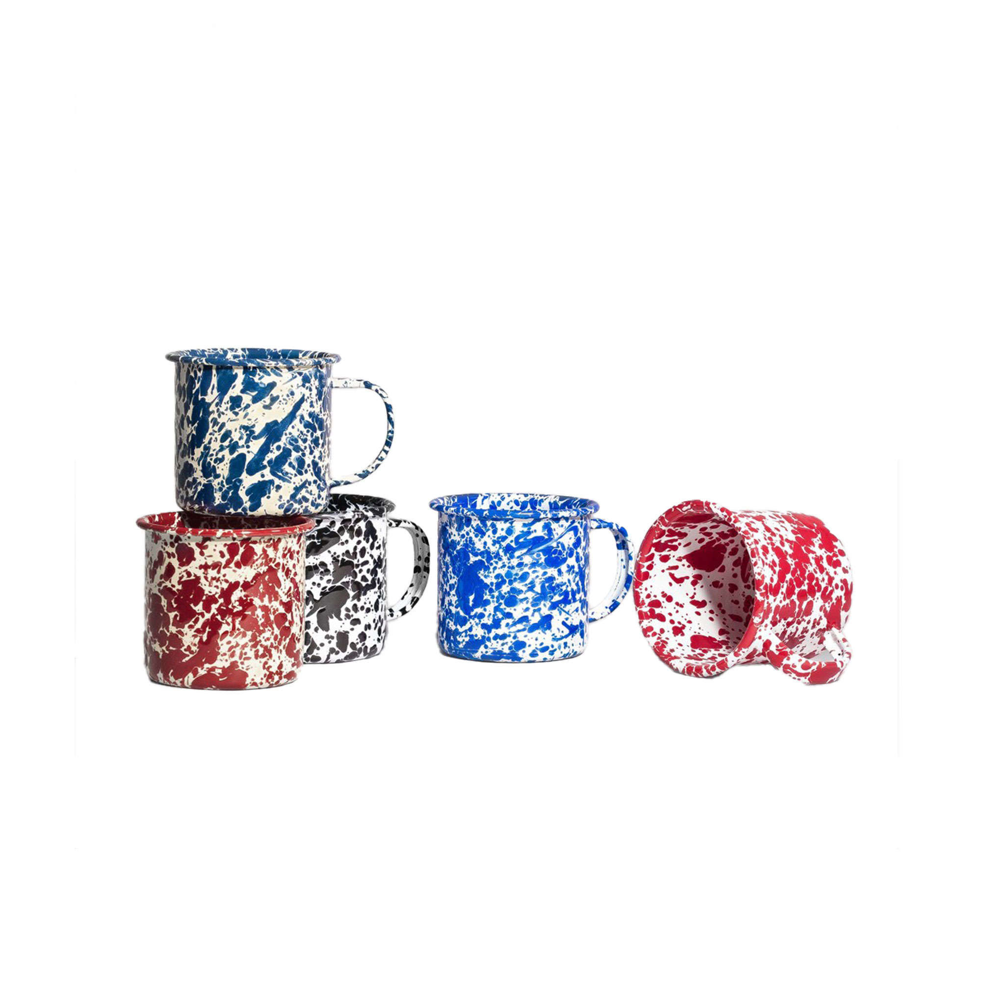 Custom Logo Camping Enamel Mug 5