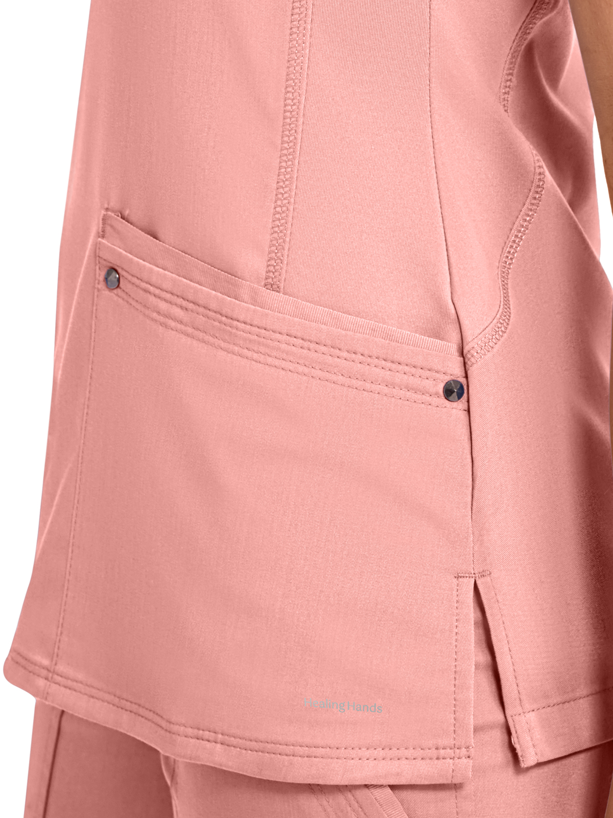 Healing Hands - HH Purple Label - Women's 2-Pocket Juliet Stylish V-Neck Top 8