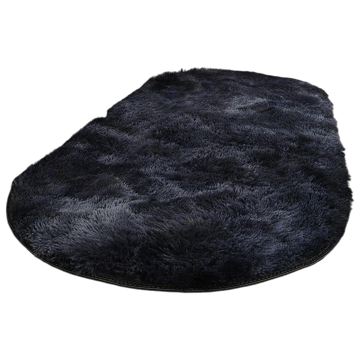 Embroidered Faux Fur Rug for Home Decor 22