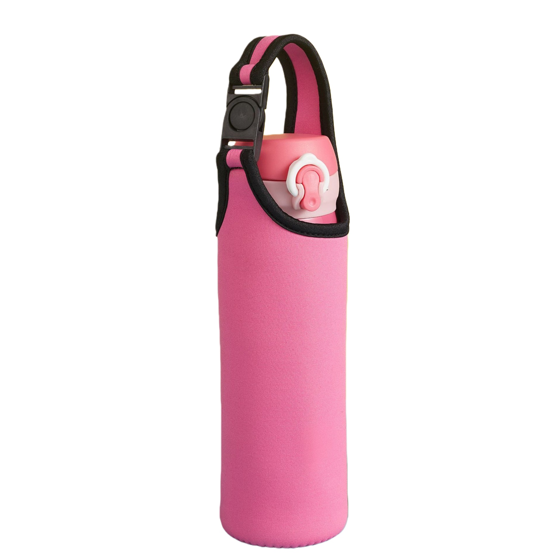 Insulated Water Bottle Carrier Sleeve with Shoulder Strap 3