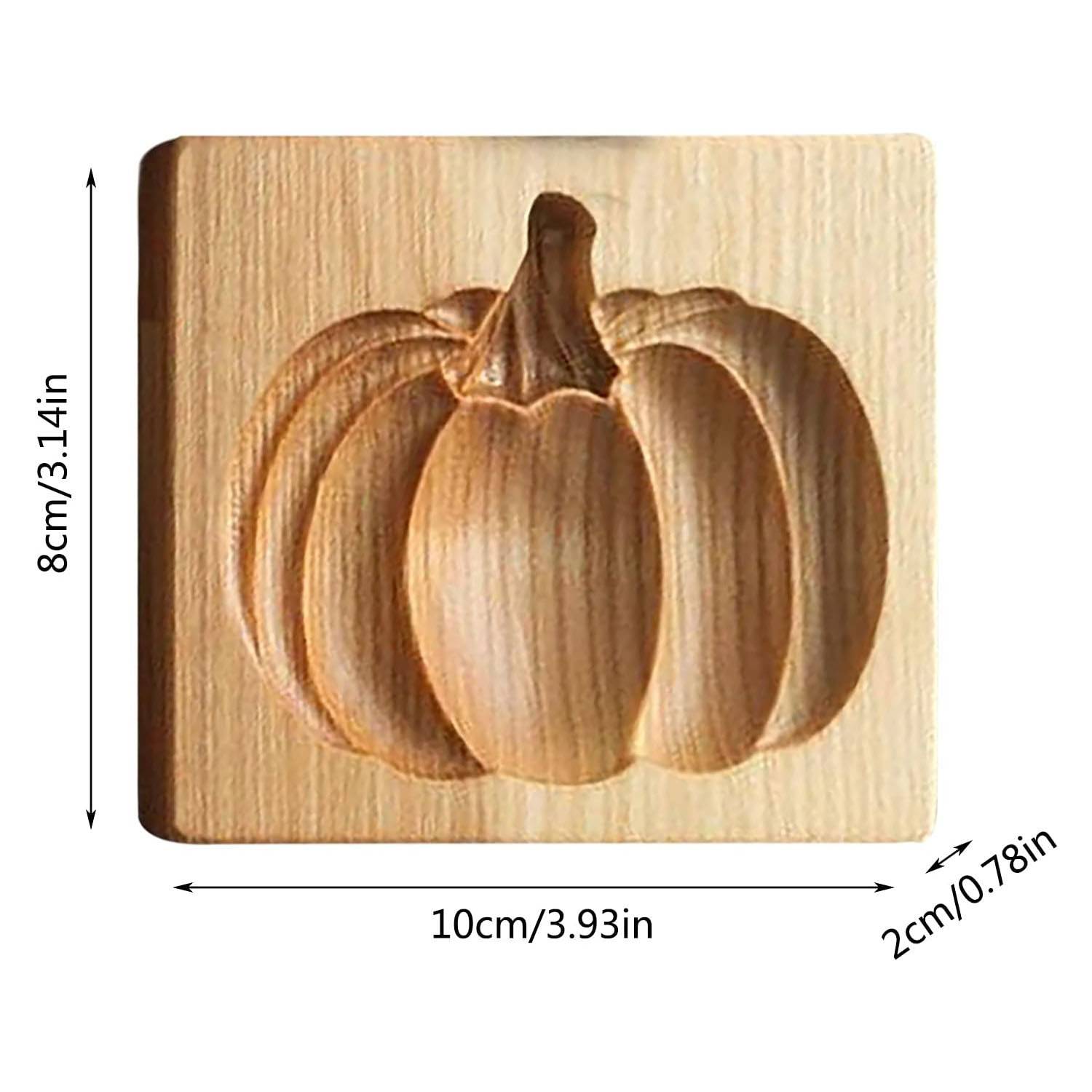 Customizable Wooden Cookie Biscuit Mold 3