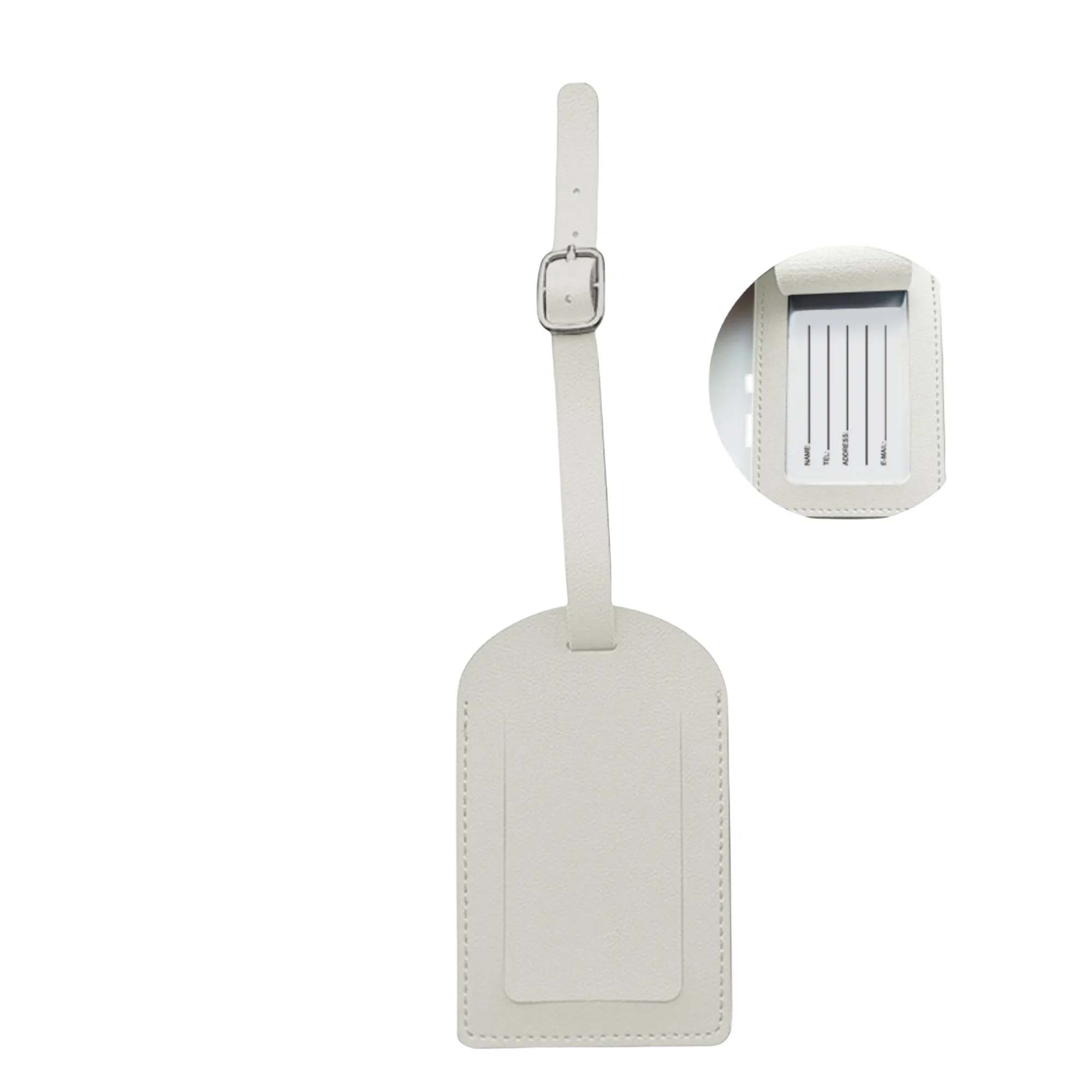 Dual Flip Multifunctional Thickened PU Luggage Tag 21