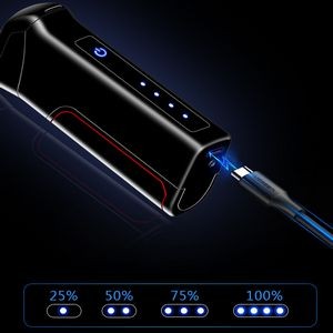Spinning Halo Rechargeable Electric Arc Lighter With USB Charging 8