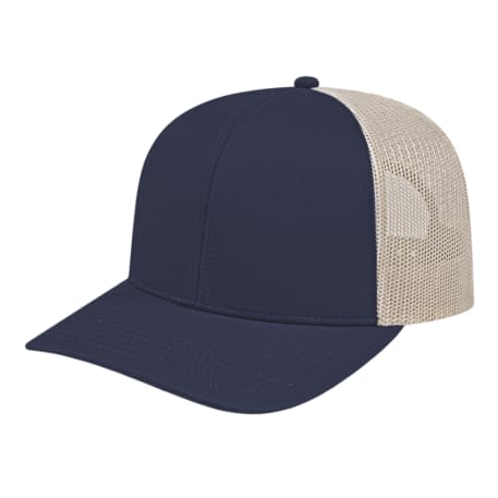 Cap America Poly/Cotton Trucker Mesh Back Cap 213