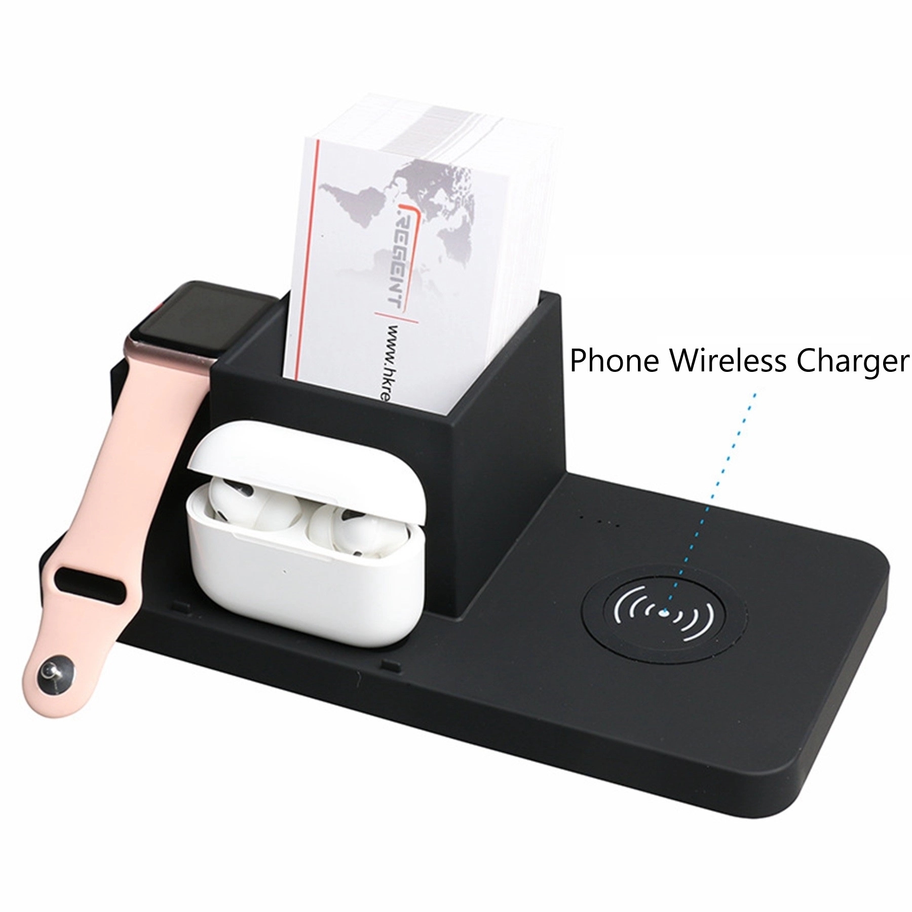 4-in-1 Pen Holder Wireless Charger 1