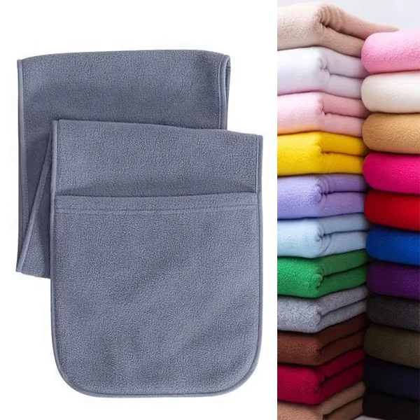 Promotional Fleece Scarf with Pockets 4
