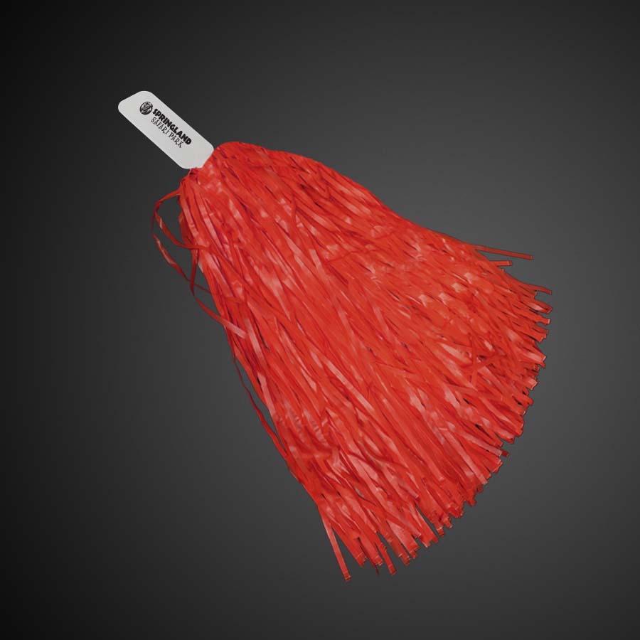 Orange 16" Plastic Pom Pom