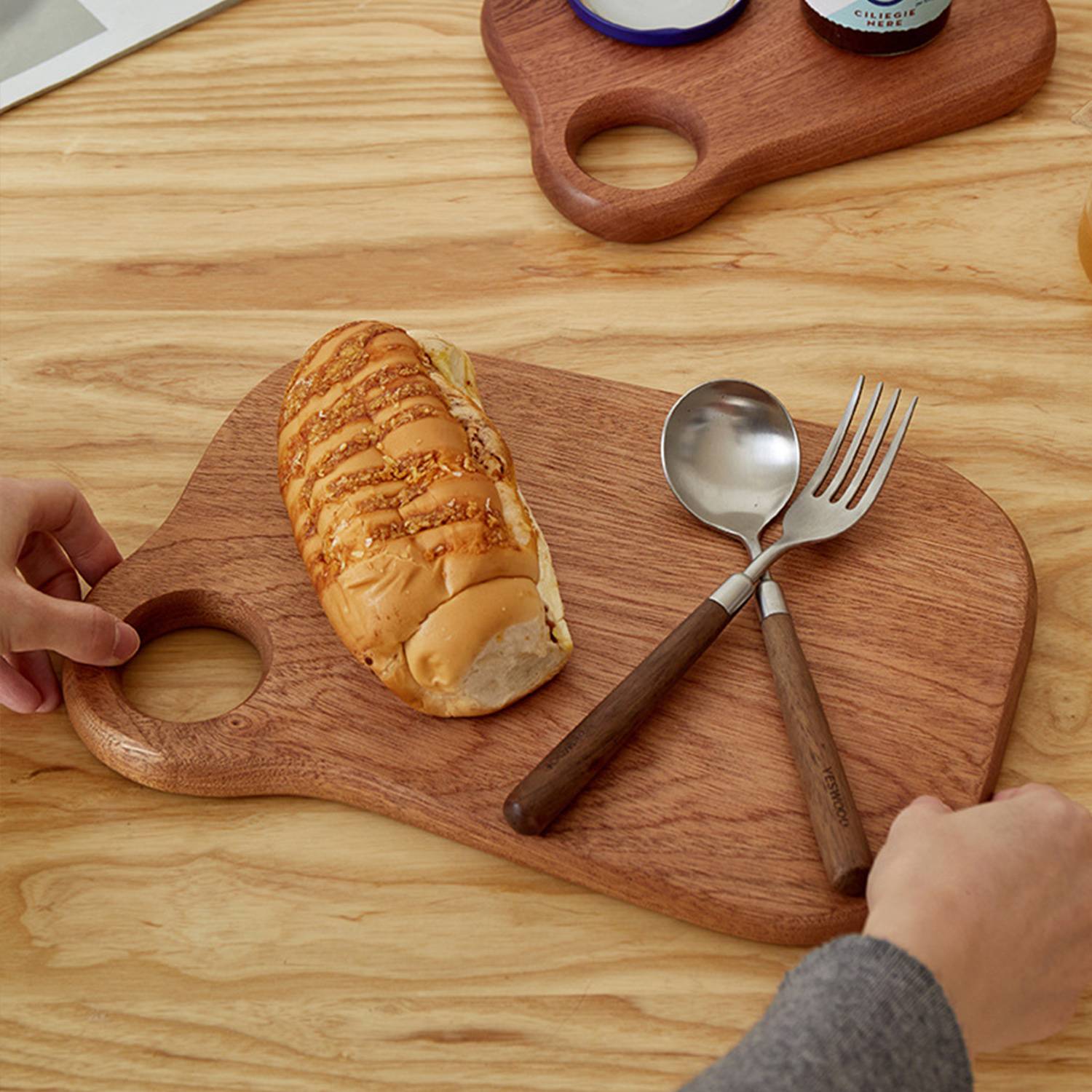 Multi-functional Cutting board Coaster Fruit Plate 4