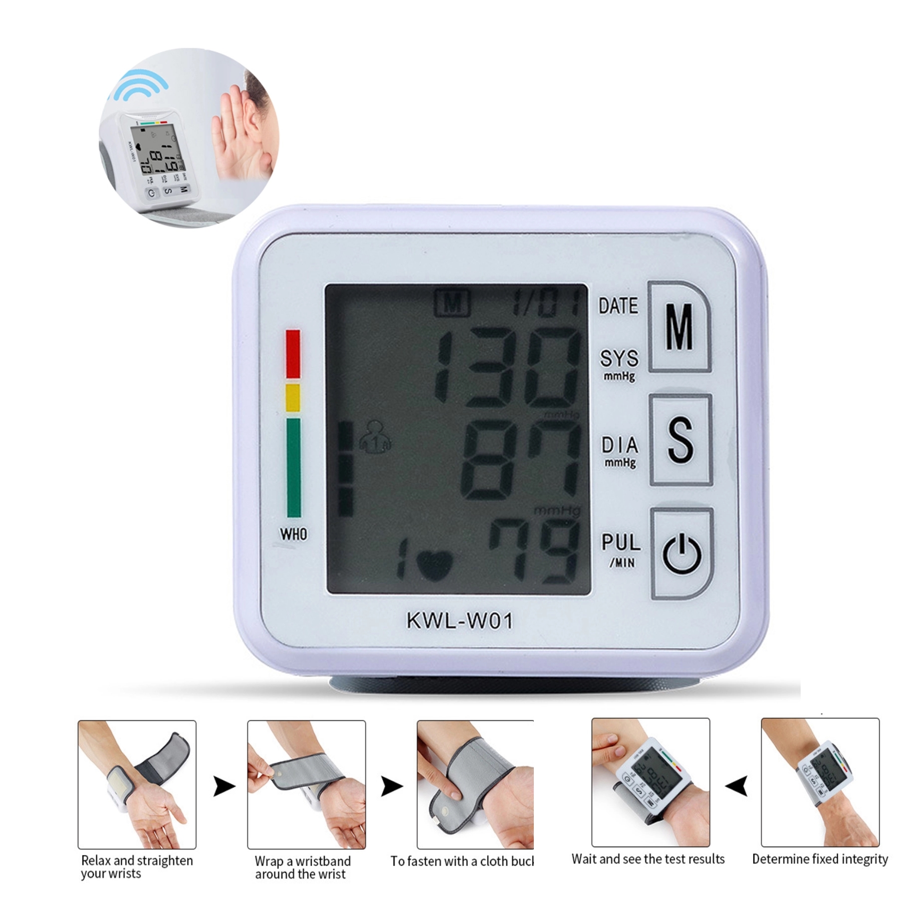 Wrist Blood Pressure Monitor 1