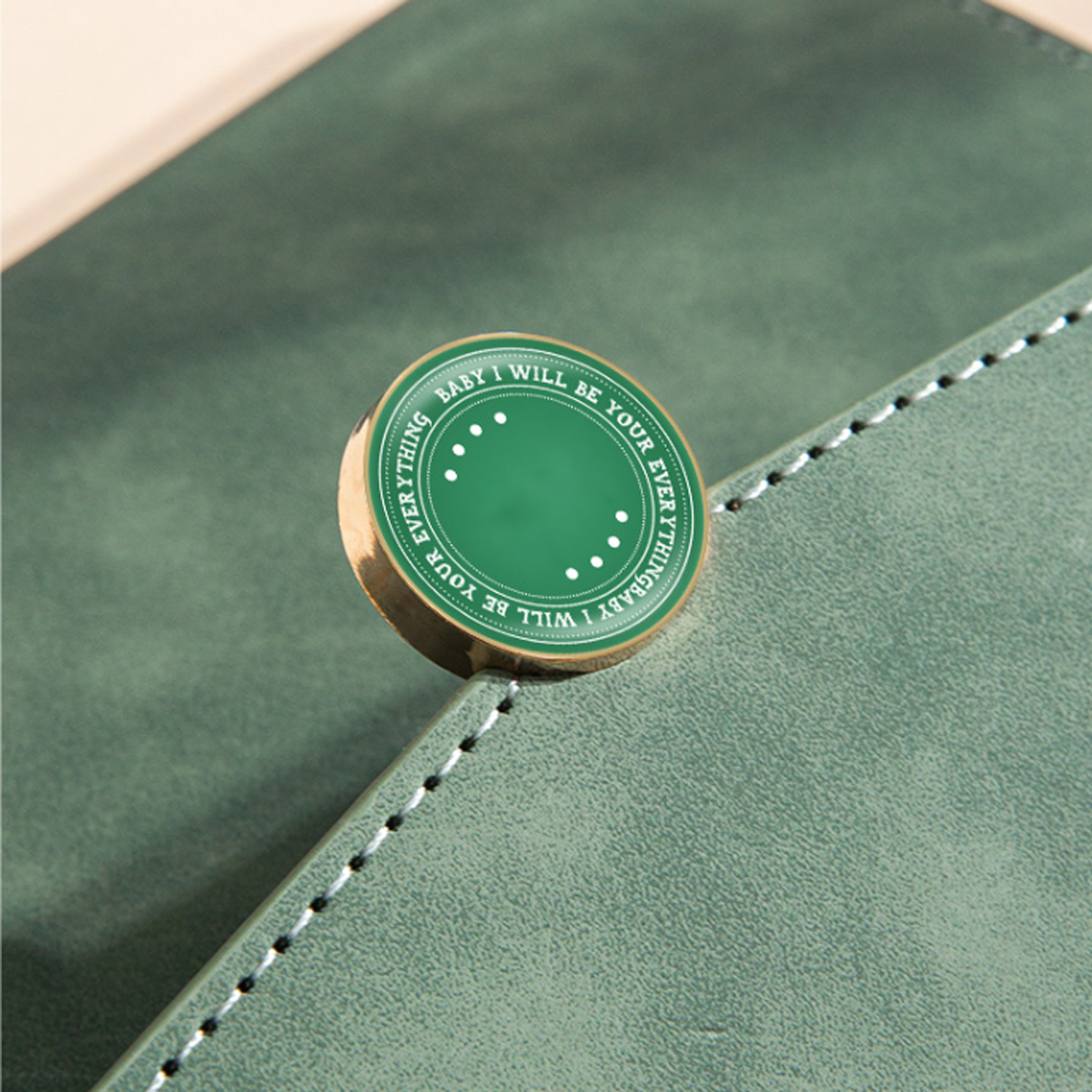 A5 PU Leather Cover Notebook w/ Metal Pen Set 7