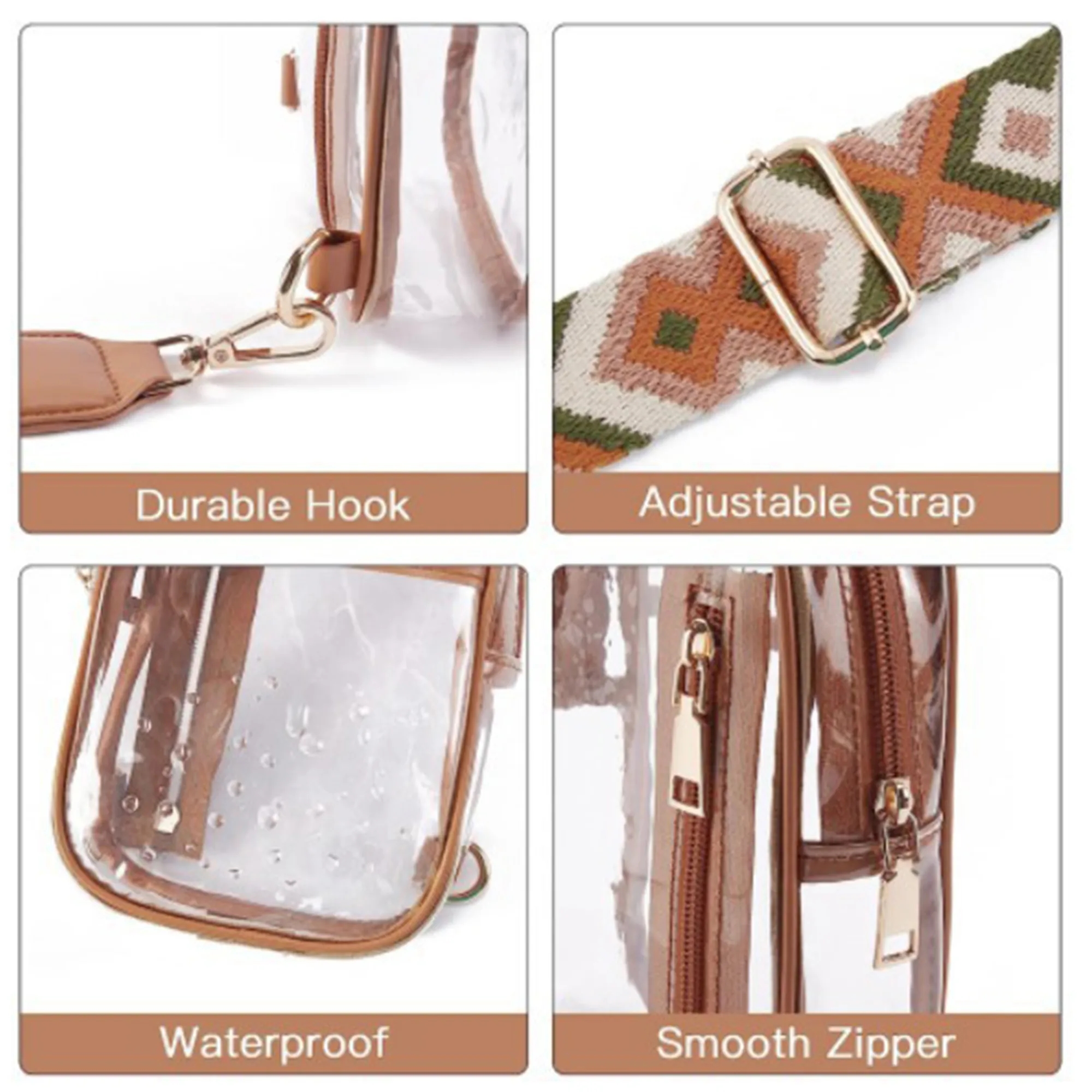 Clear Crossbody Purse Bag 4