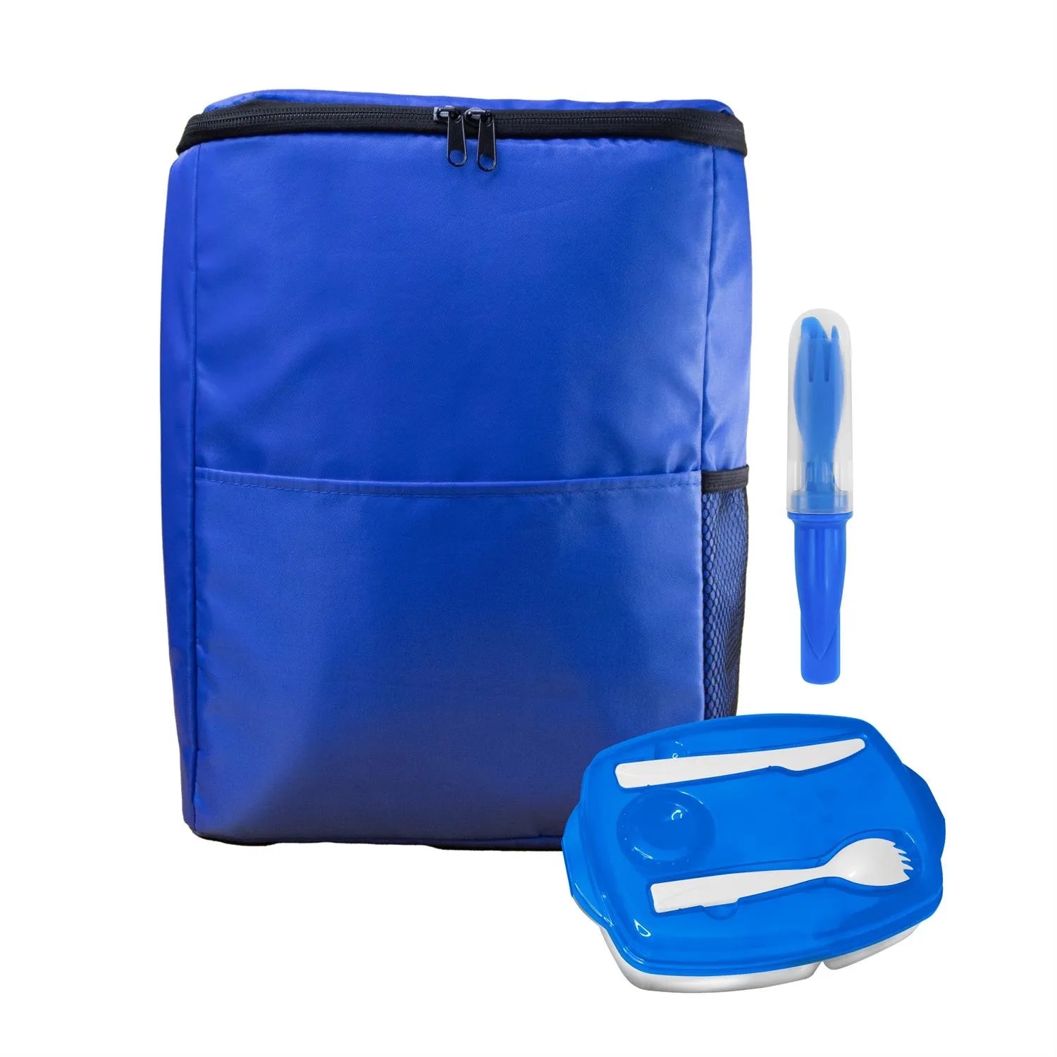 Sporty Lunch Tray & Cutlery Set 10