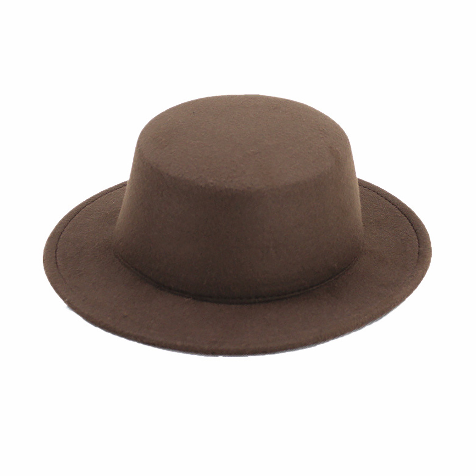 Fedora Hat Brim Flat 7
