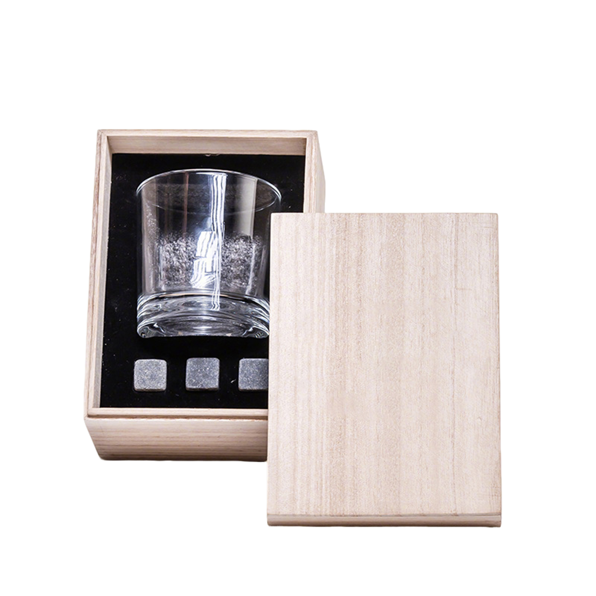 Whiskey Gift Set Presentation Box 5.91" x 4.73" x 3.15" 6