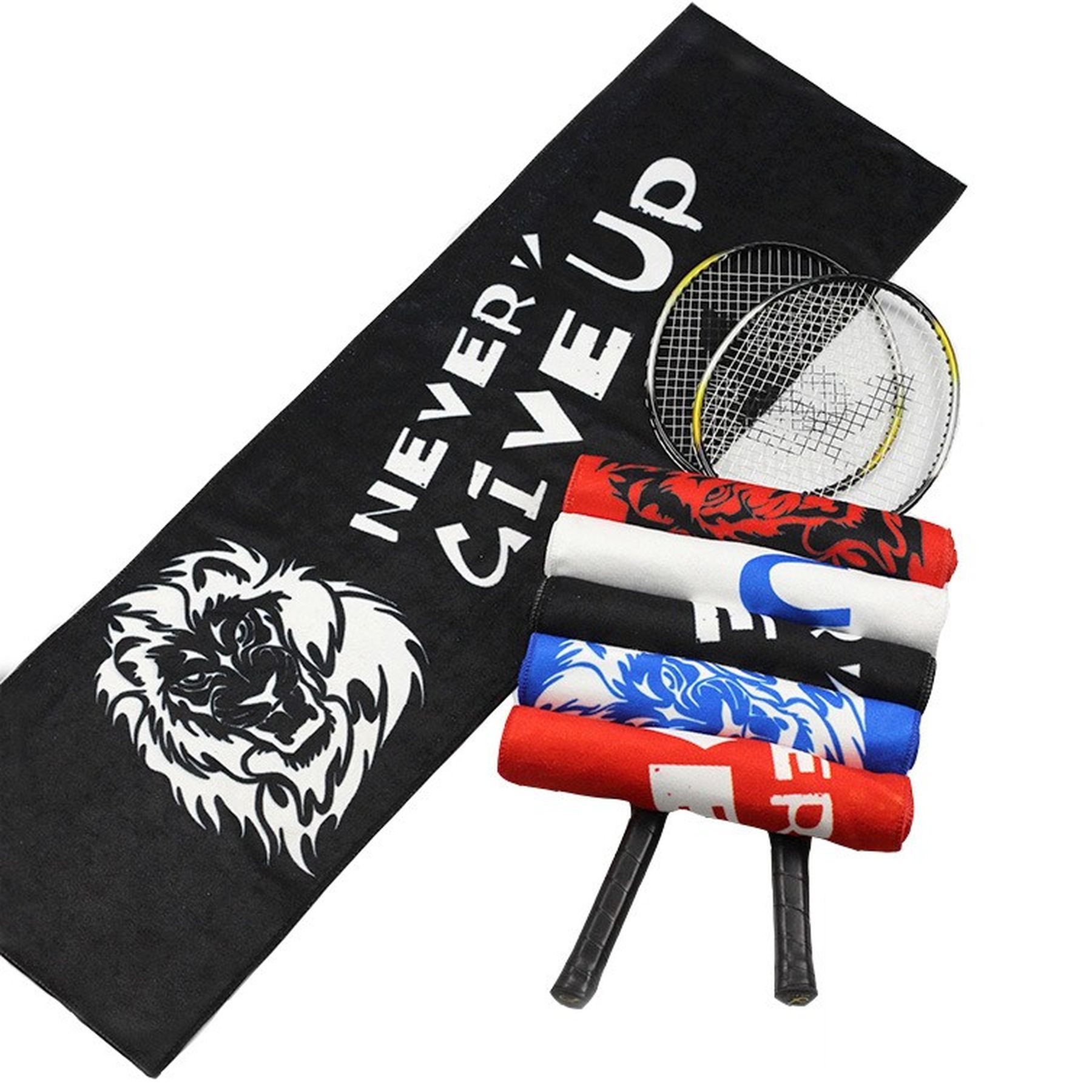 Microfiber Gym Towels Transfer Print Sports Towels 11