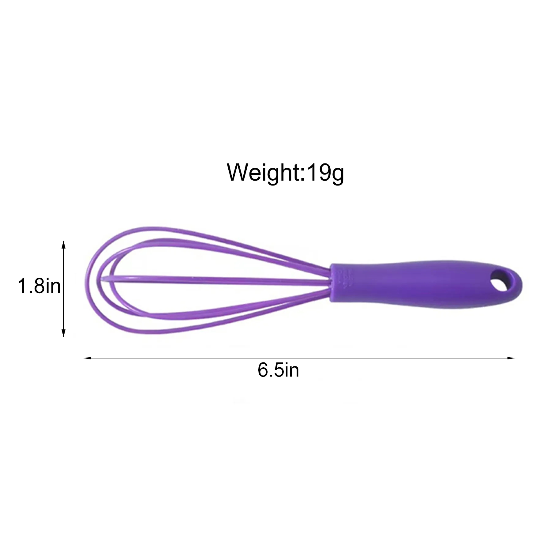 6 Inch Silicone Whisk Mini Baking Tool 5
