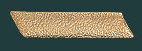 Large Service Bar Metal Chenille Letter Insignia Pin 1