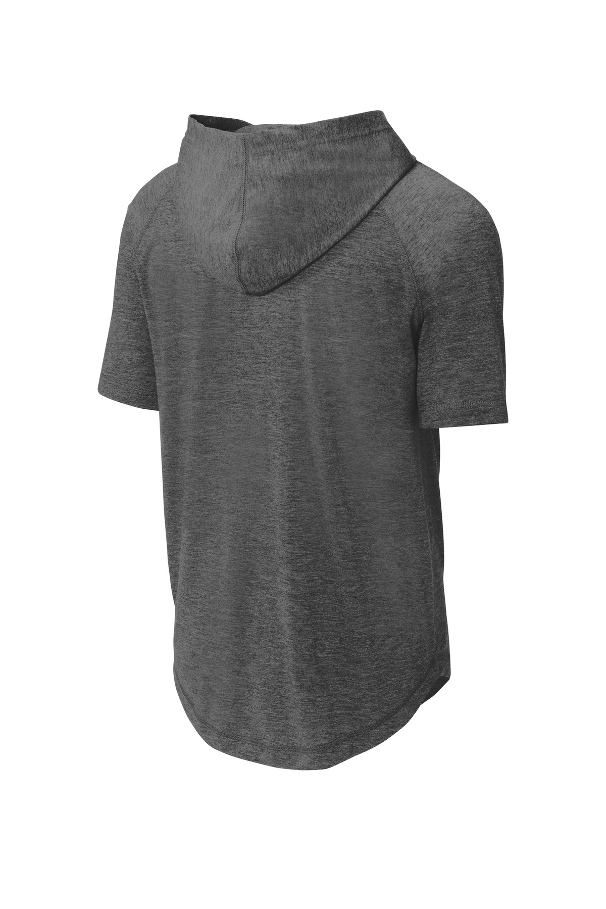 Sport-Tek PosiCharge Tri-Blend Wicking Short Sleeve Hoodie. ST404 14