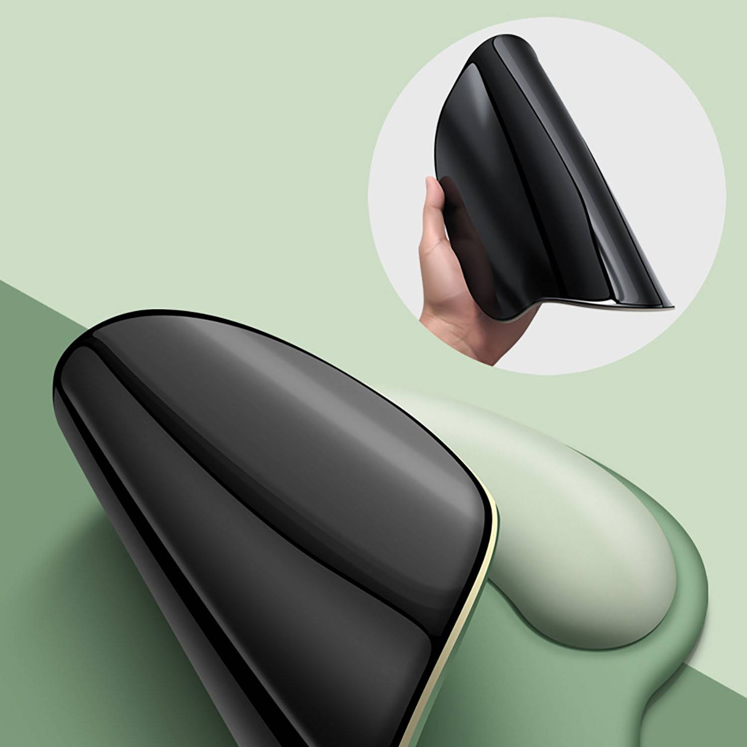 Gradient silica gel ergonomic Mouse Pad w/ Wrist Support 6