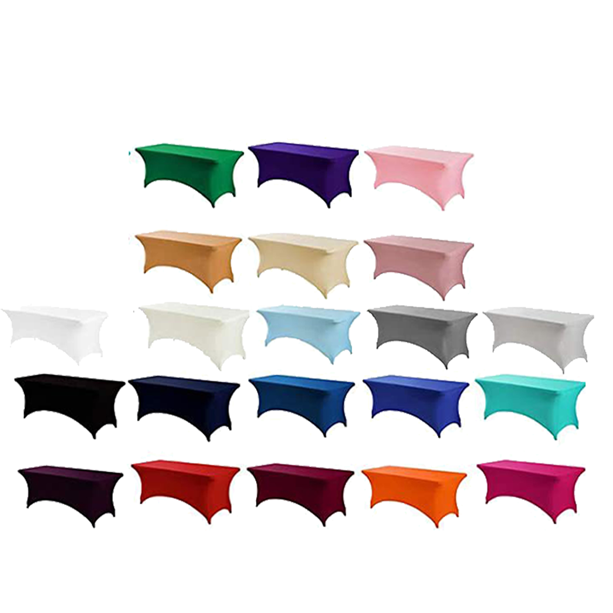 4FT Stretch Tablecloth for Rectangle Table 2