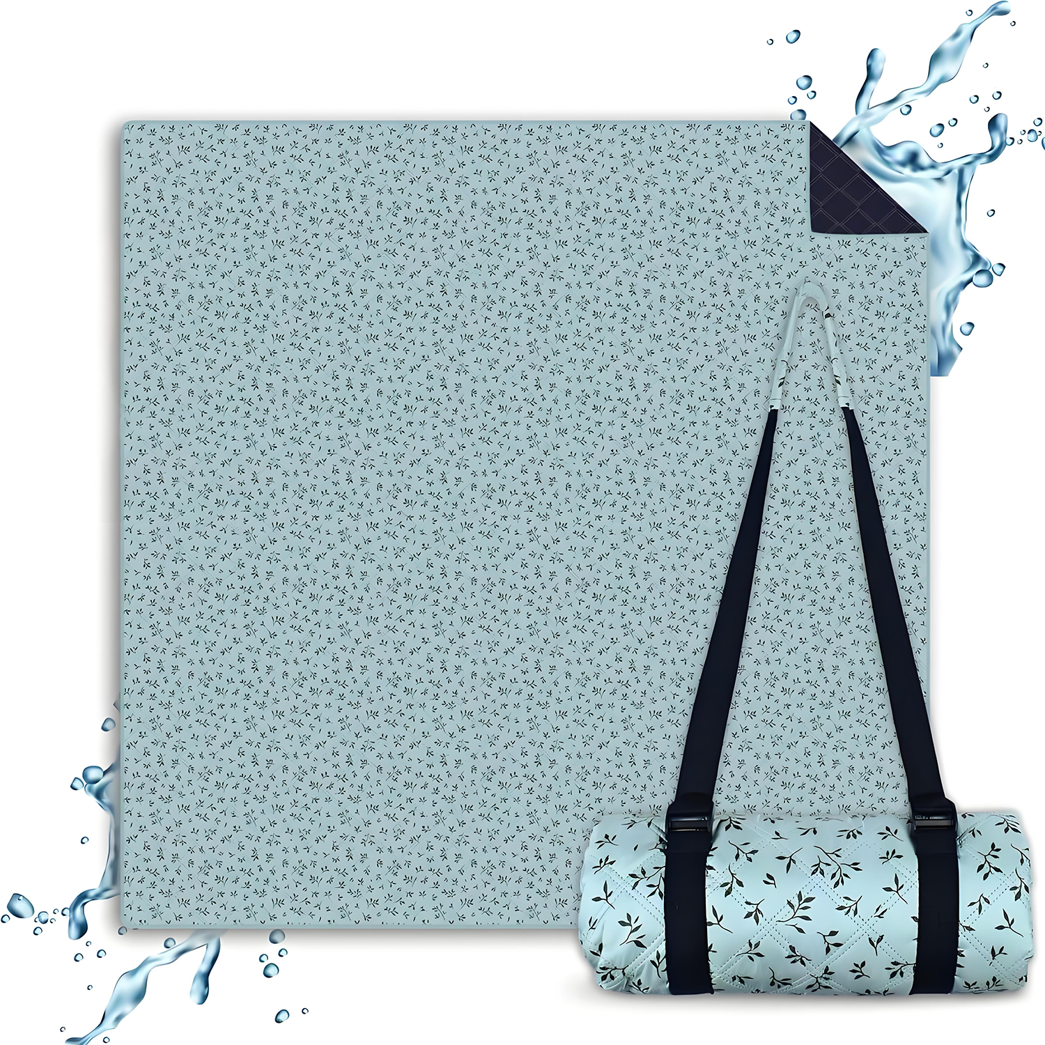 Portable Extra-Large Beach Mat for Outdoor Use 5