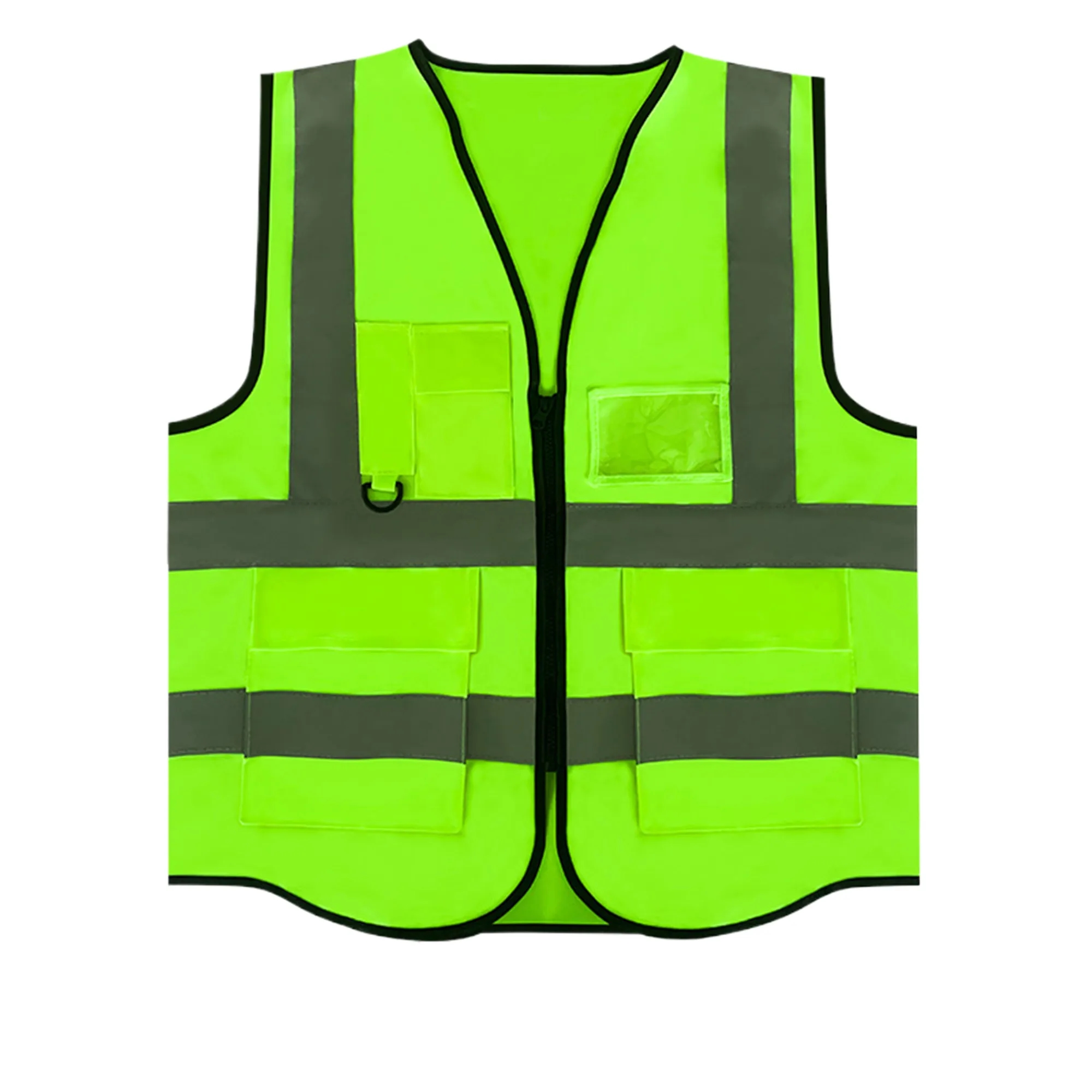 MOQ50 Reflective Safety Vest With Multi Pocket 12