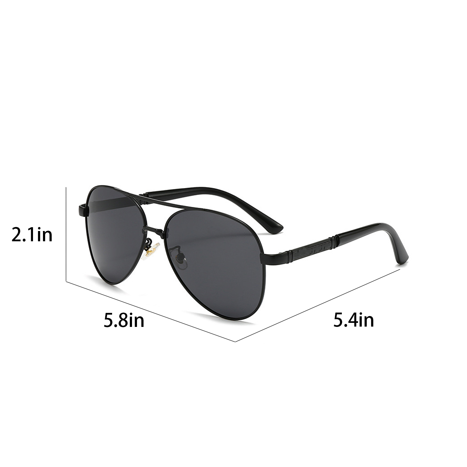 Metal-Resin Polarized Sunglasses 3