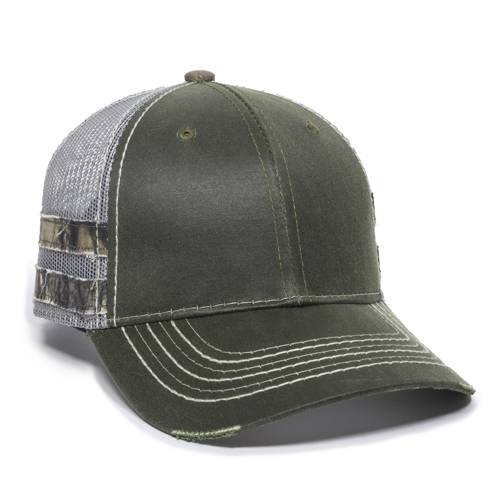 Weathered Cotton Mesh Back 5