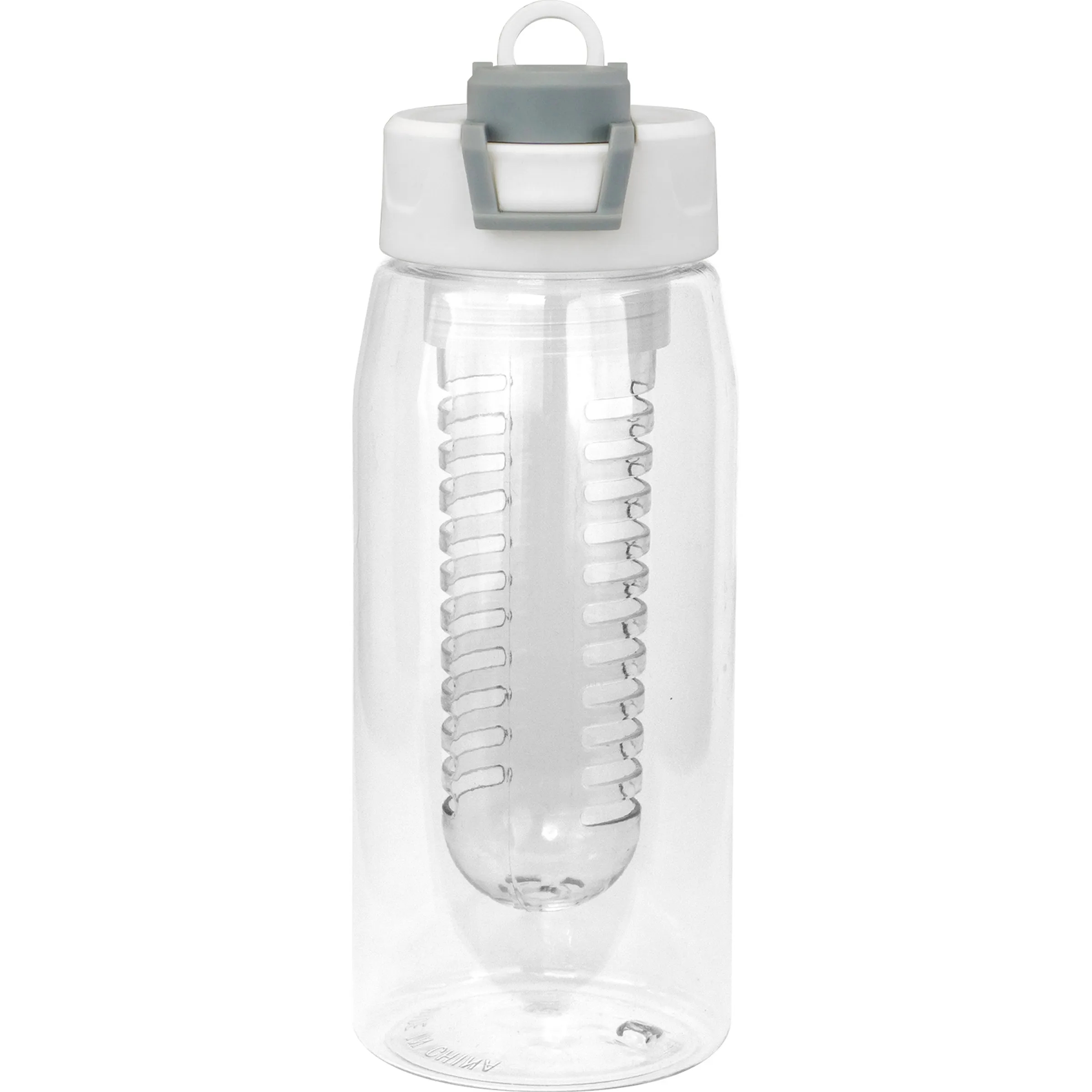 Two Tone Pop Up 25 oz. Recycled Bottle with Infuser 10