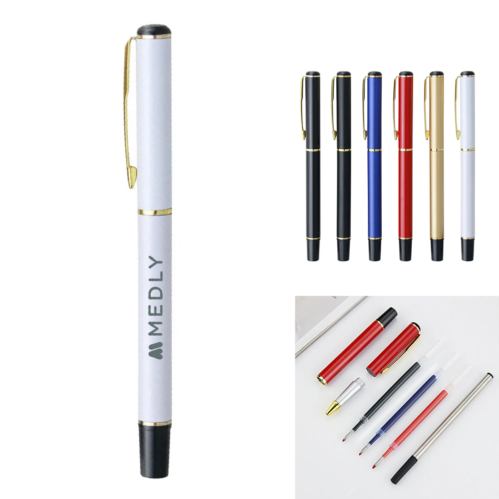 Venus Metal Gel Ink Roller Pen 10