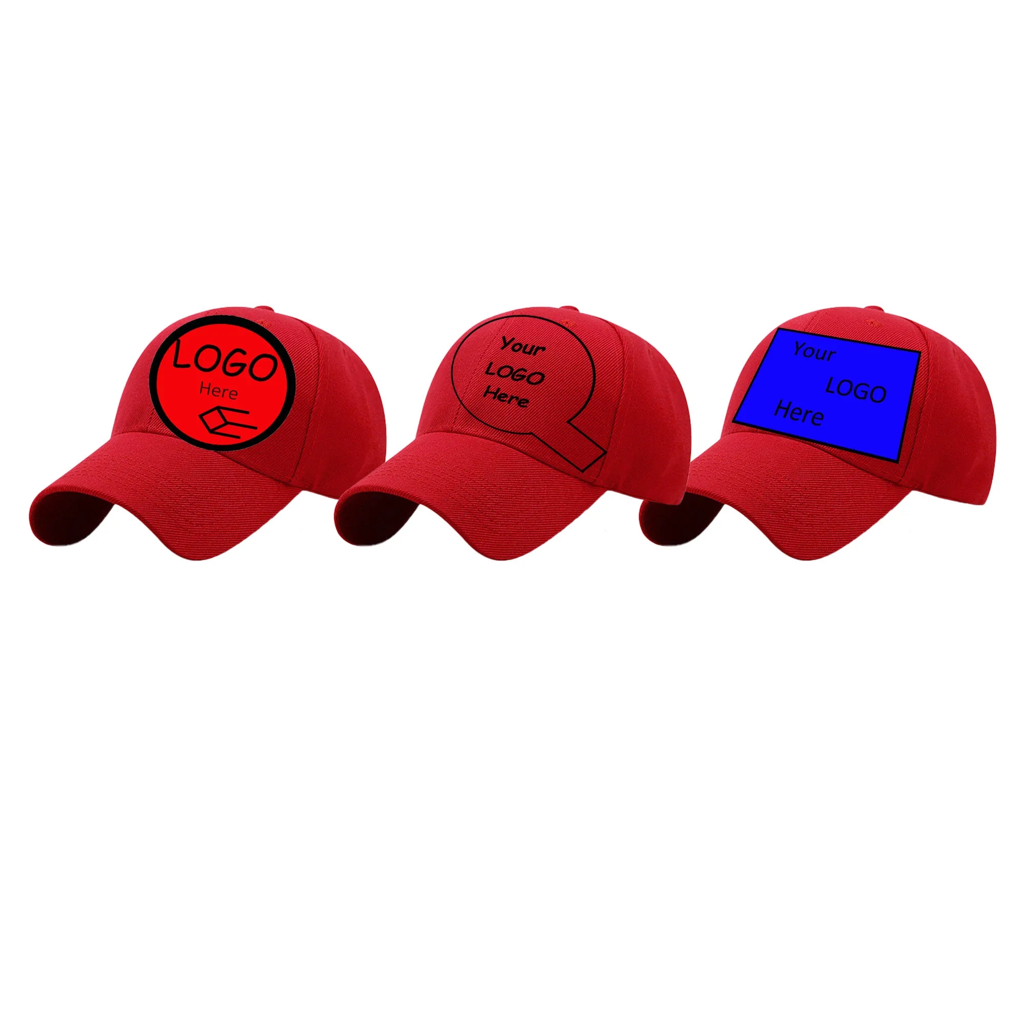 Cotton Six-piece Cap With Air Holes 3