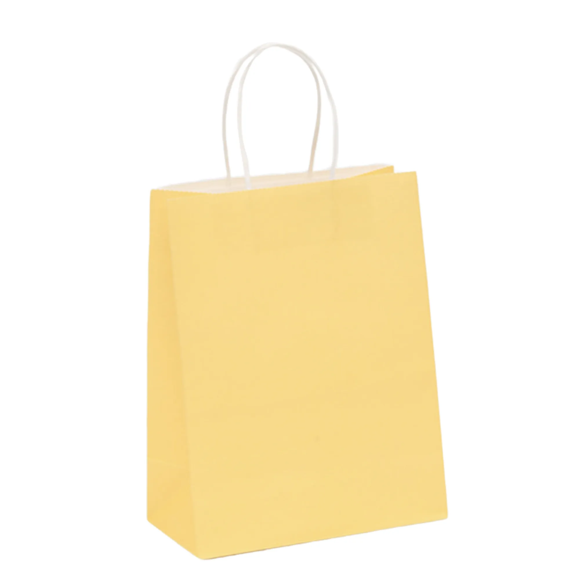 MOQ 100 PCS Kraft Paper Handbag 17