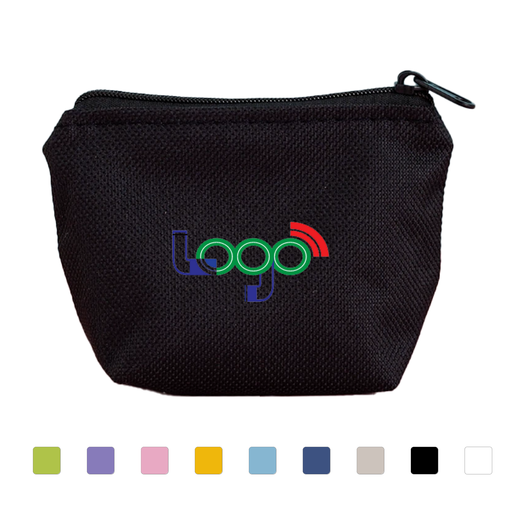 Custom Logo Canvas Coin Pouch 2