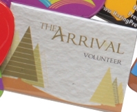 Rectangle Celluloid Button w/ Square Corners (1"x2")