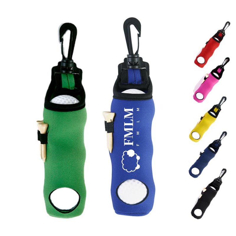Portable Storage Bag With Golf Ball 3 Tees 1