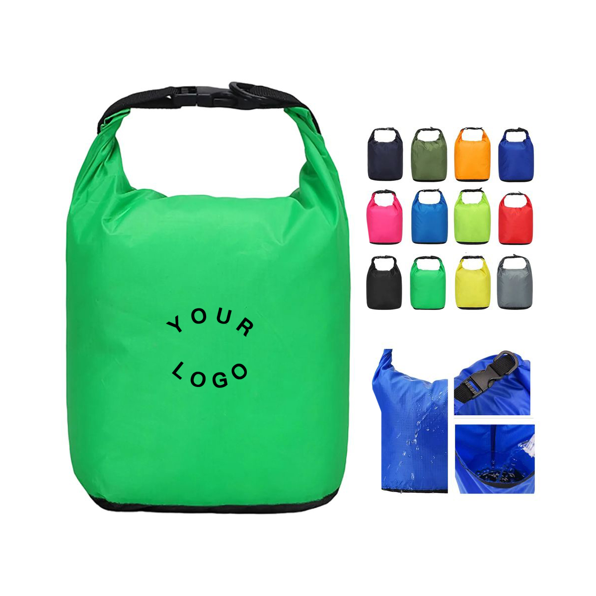 11.8 Inch PVC Water Resistant Travel Pouch 4