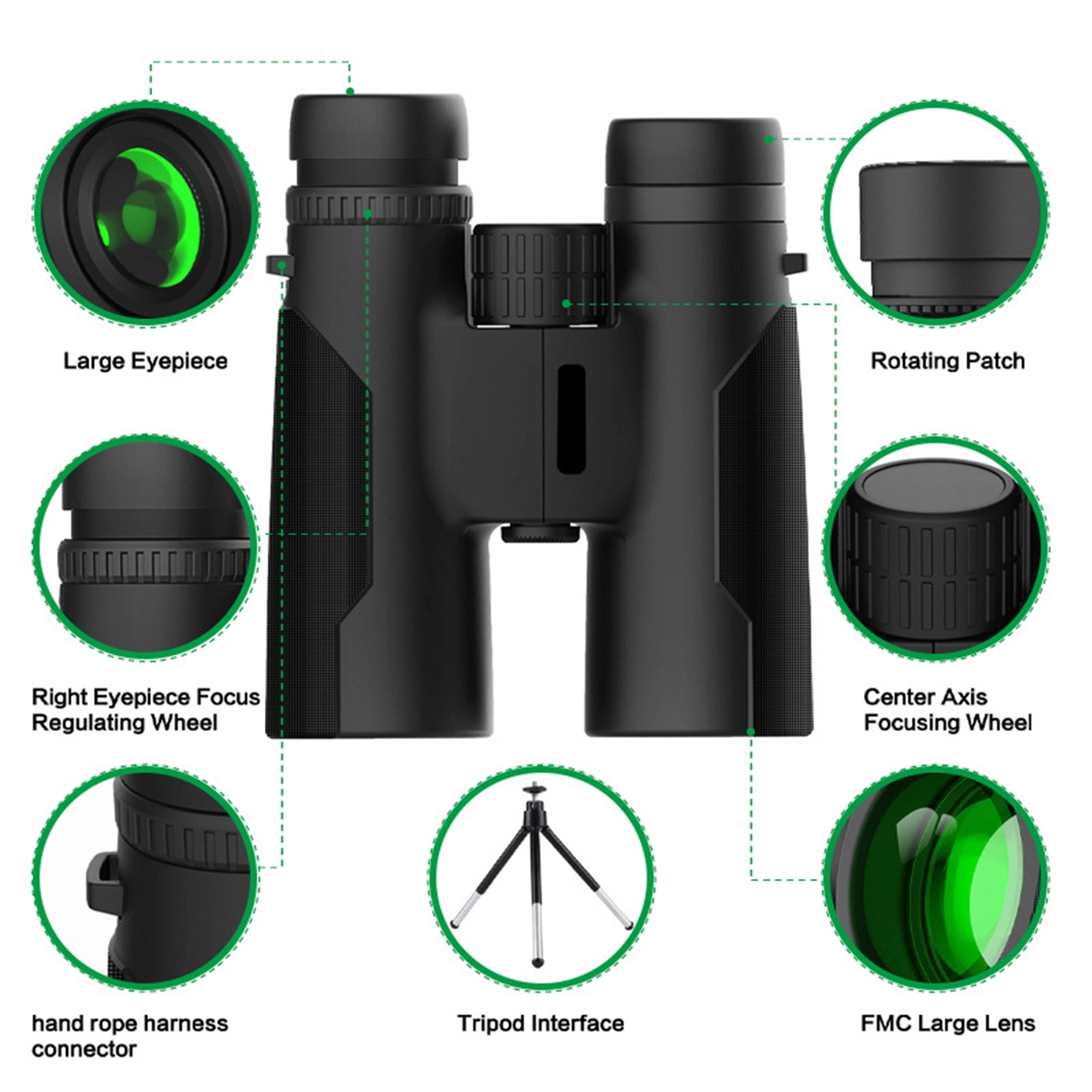 High Definition Binoculars, custom sports ball with logo imprint 3