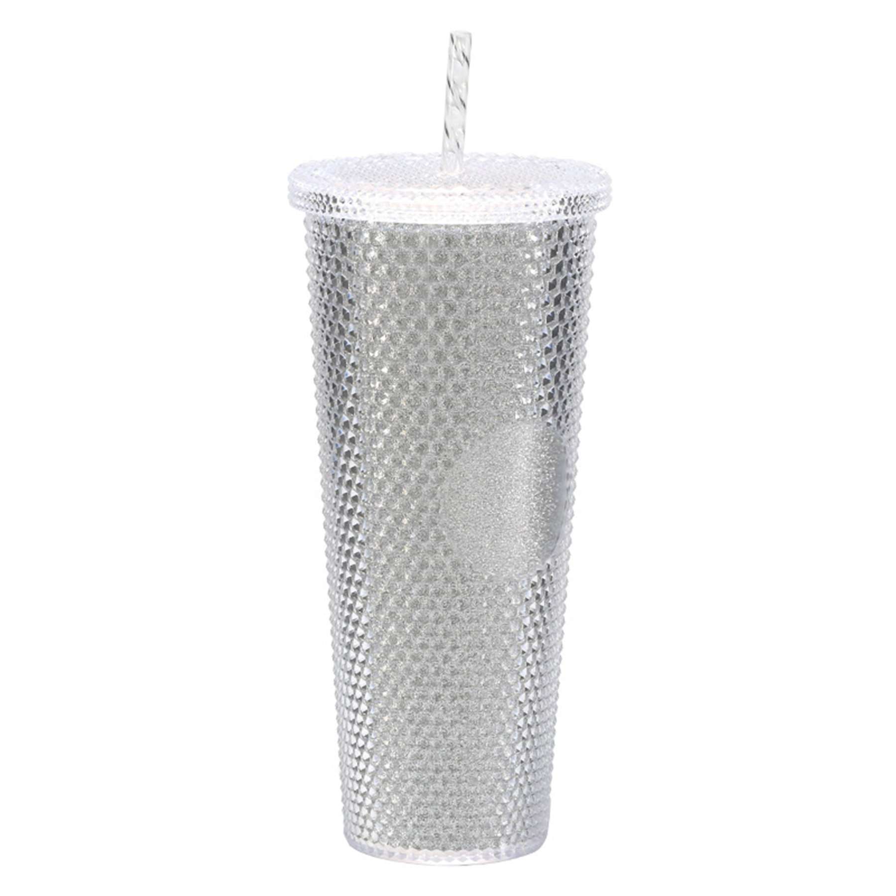 24oz Plastic Durian Cup with Straw 25