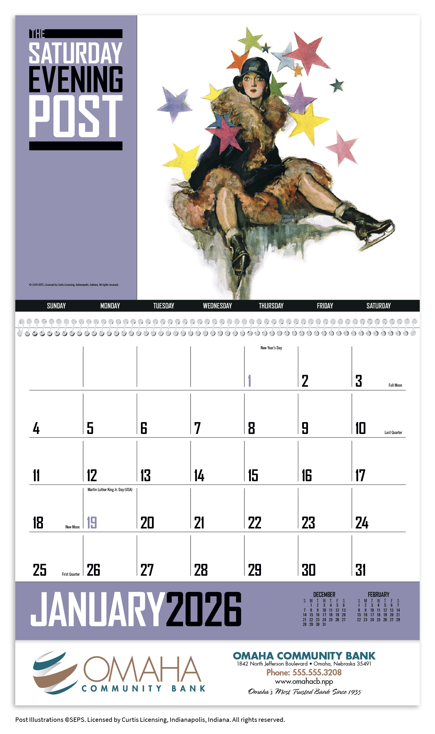 Triumph® Calendars The Saturday Evening Post 9