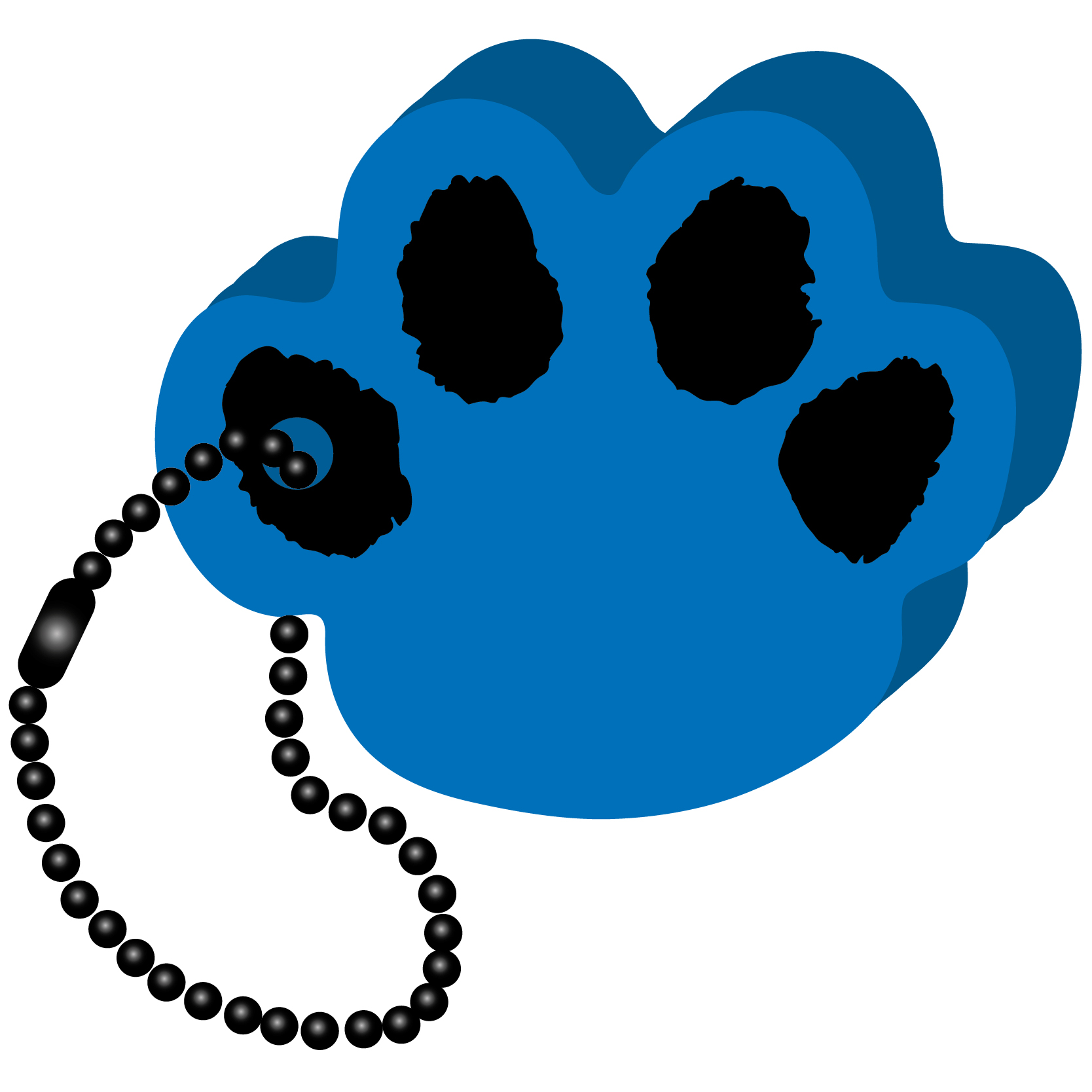 Paw Key Tag 2