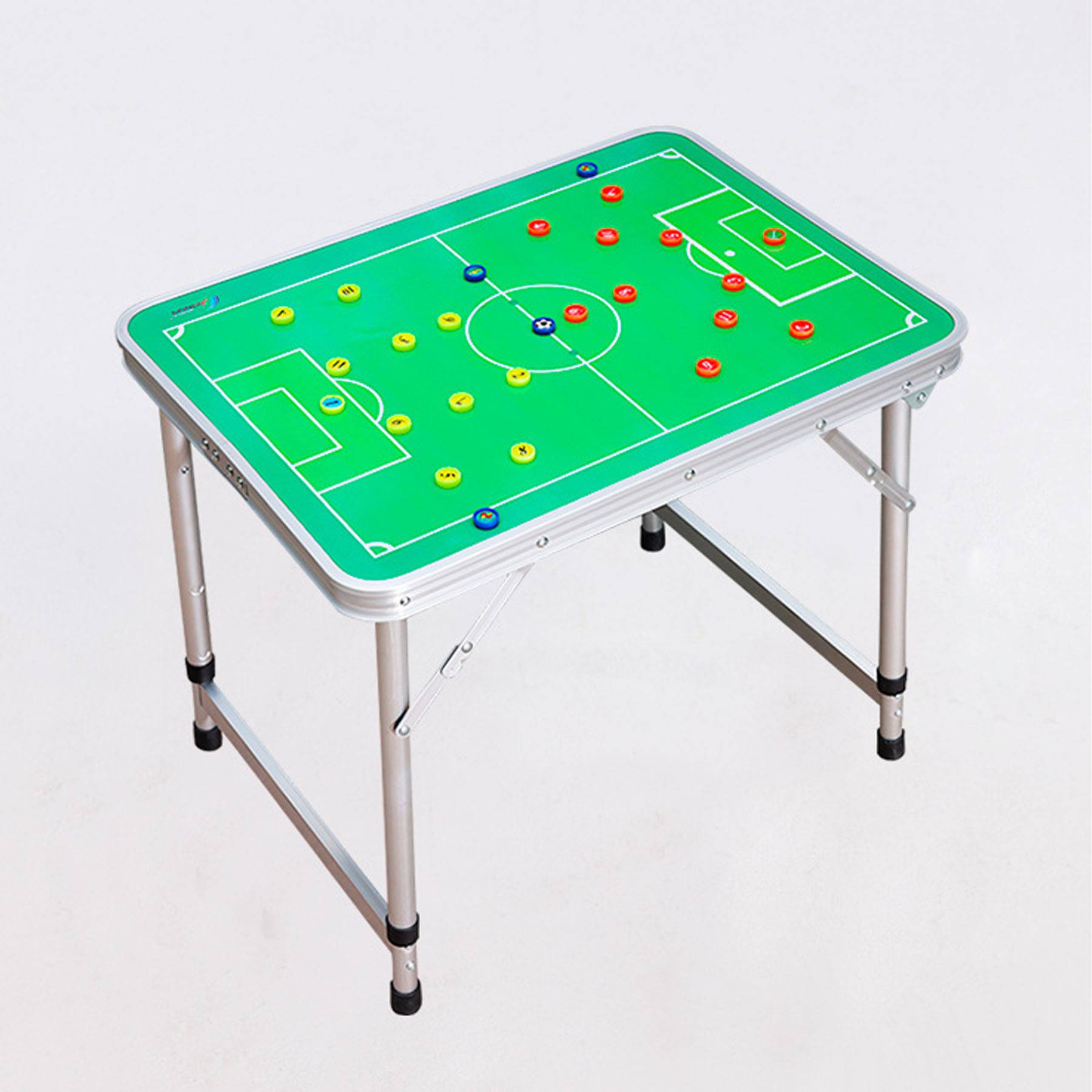 Aluminum alloy folding portable magnetic football board 4