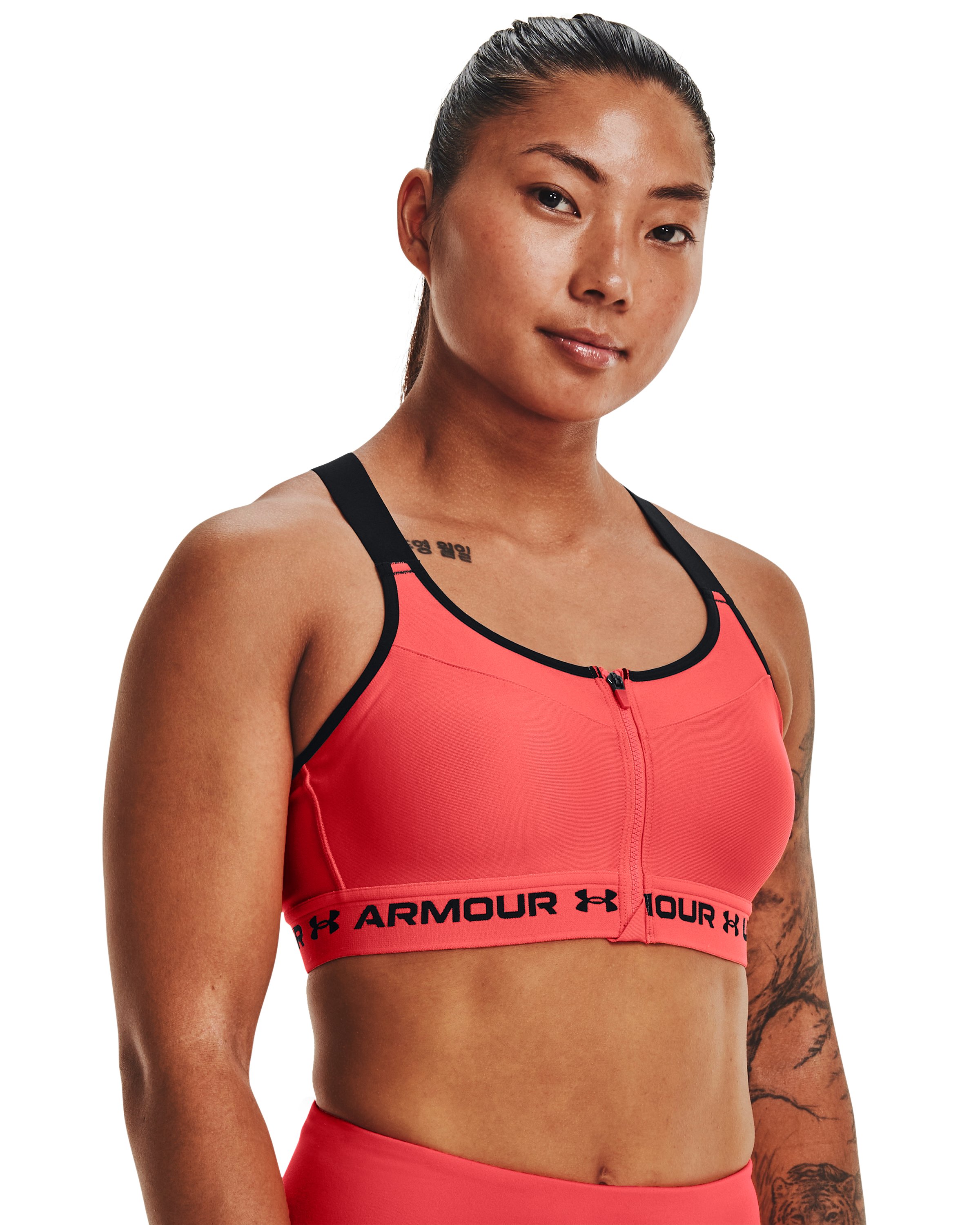 Armour High Crossback Zip Women's Sports Bra 3