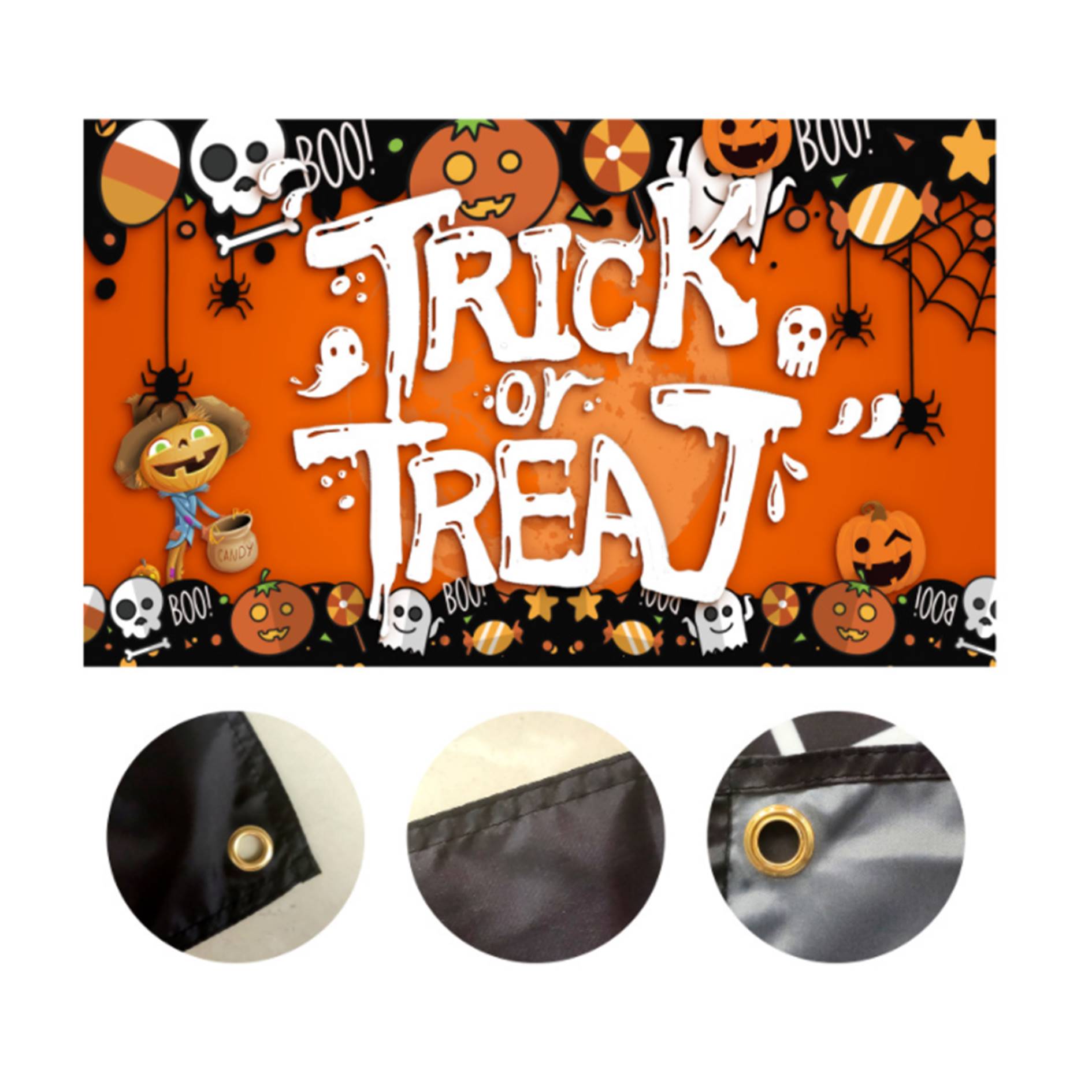 Custom Halloween Banner Festival Decoration 3