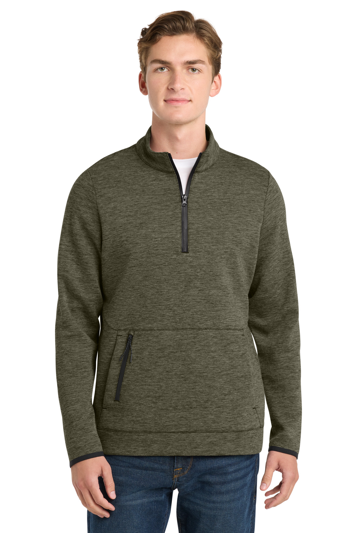Sport-Tek Triumph 1/4-Zip Pullover ST281, custom hoodie or sweatshirt with logo imprint 54