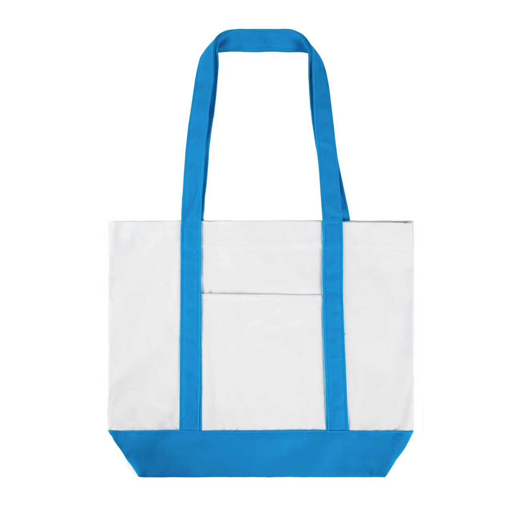 12 Oz Cotton Boat Tote Bag Front Pocket W/ Gusset 5