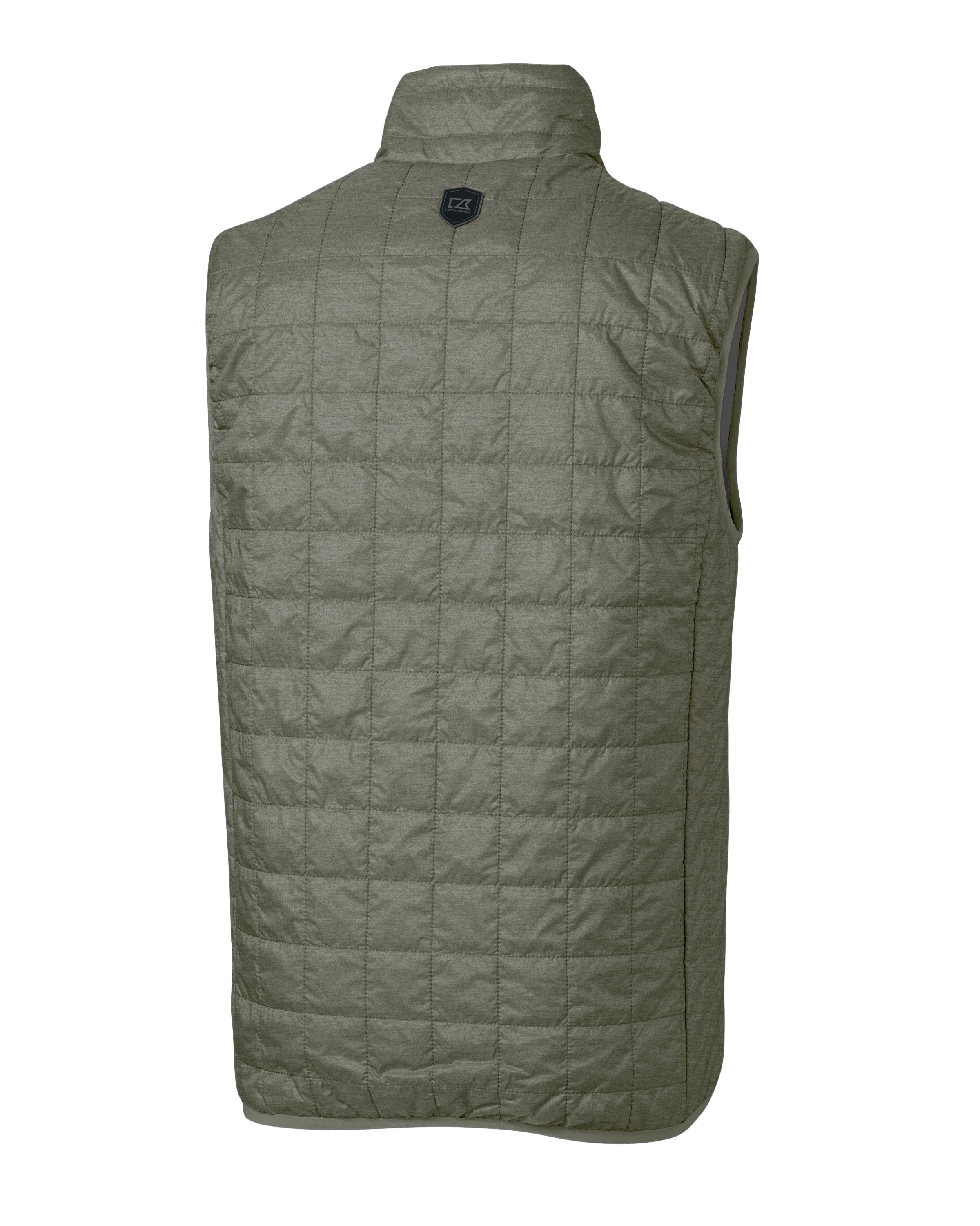 Cutter & Buck Rainier Recycled Insulated Puffer Mens Full Zip Vest 69
