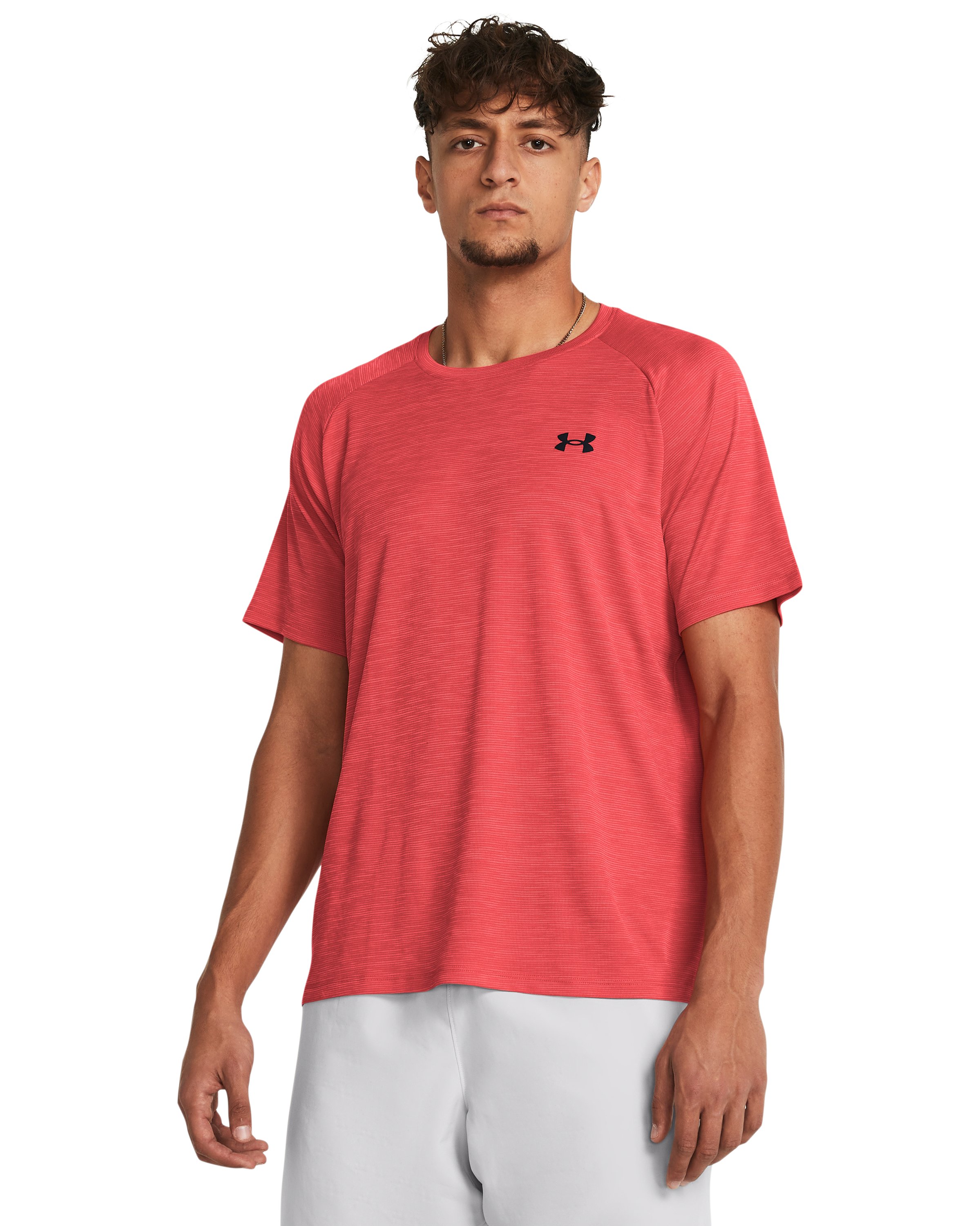 UA Tech Textured Men's Short Sleeve 24