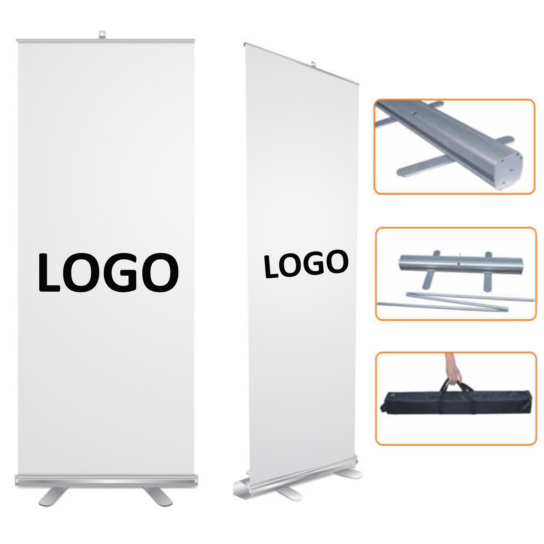 Standard Retractable Roll up Banner Stand 2