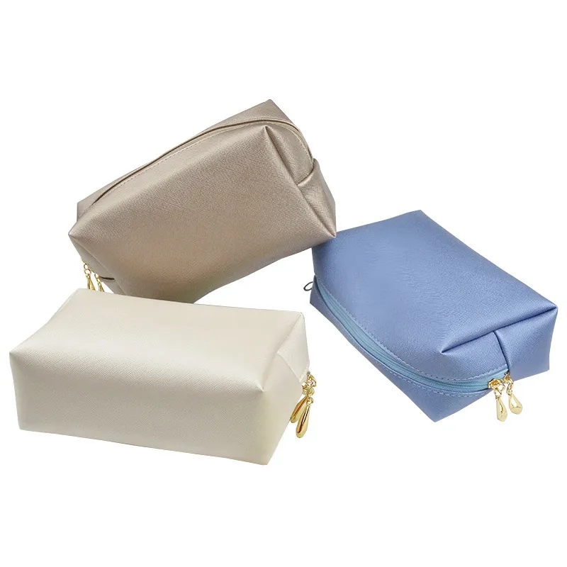 PU Leather Cosmetic Makeup Toiletry Bag 6