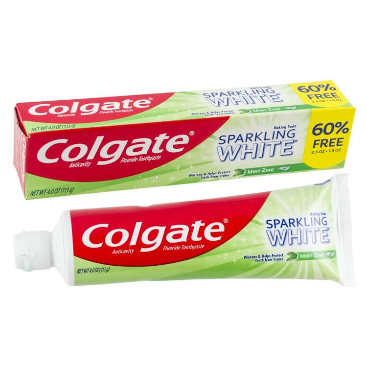 Colgate Sparkling White Toothpastes 4 oz 1